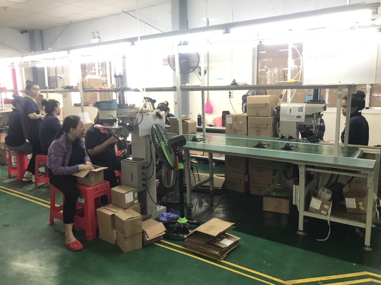 Packing area
